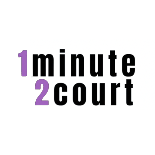 1 minute 2 court
